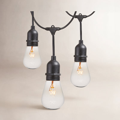 趣味 Lightning outdoor Joss & Main Taft Plug-In Outdoor String Lights & Reviews | Joss & Main